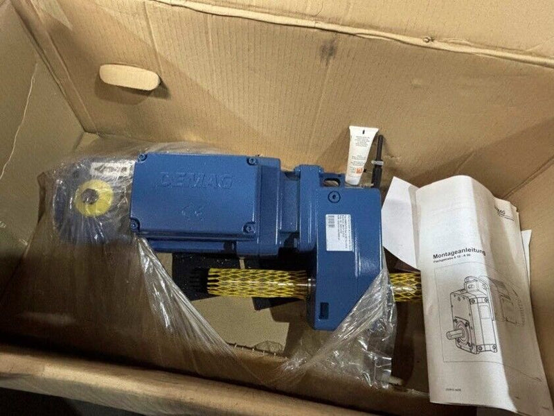 Demag Gear Motor ZBA71A4 B007  gear AME20TD Bauform m0-11-3-35,0