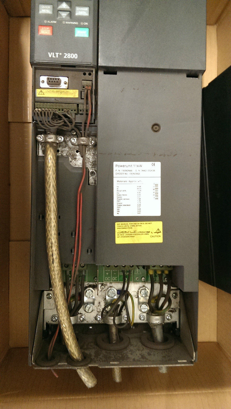 DANFOSS VLT 2800 Frequenzumrichter 178F1126 Variable Speed Drive