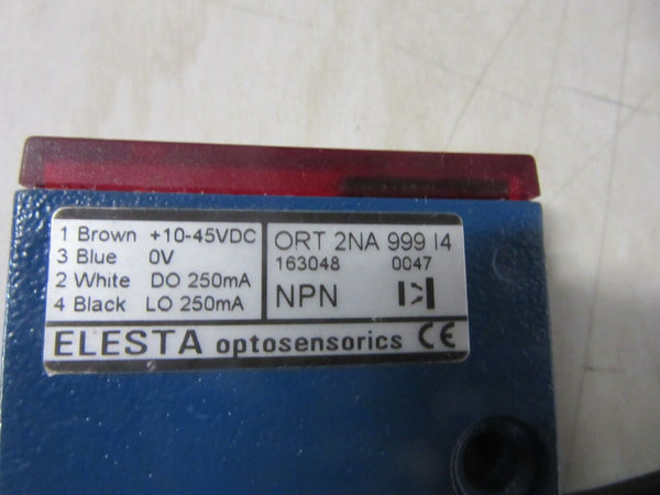 Elesta ORT 2NA 999/4 Lichtschranke Optischer Sensor 163048