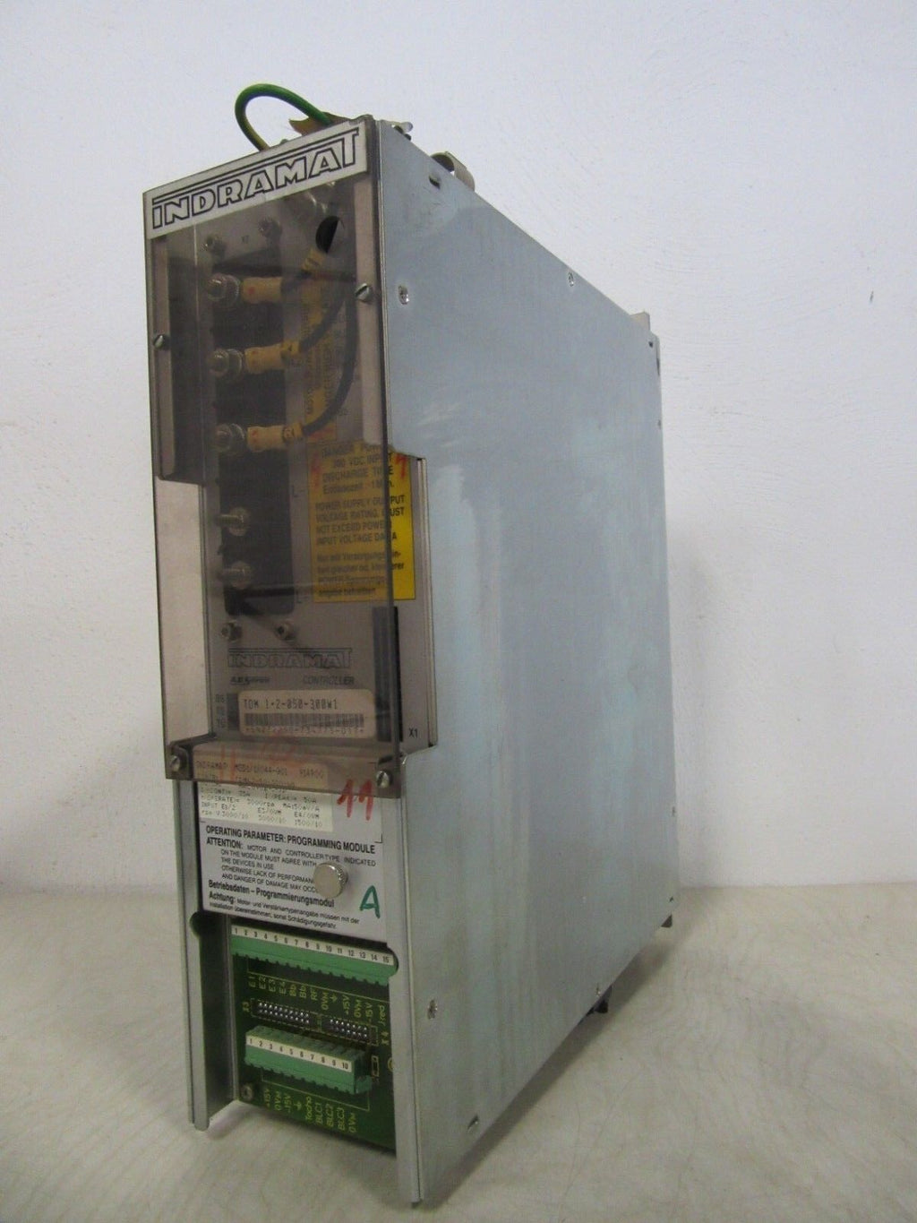 Indramat AC Servo Controller TDM1.2-50-300-W1 TDM 1.2-050-300W1 -used-