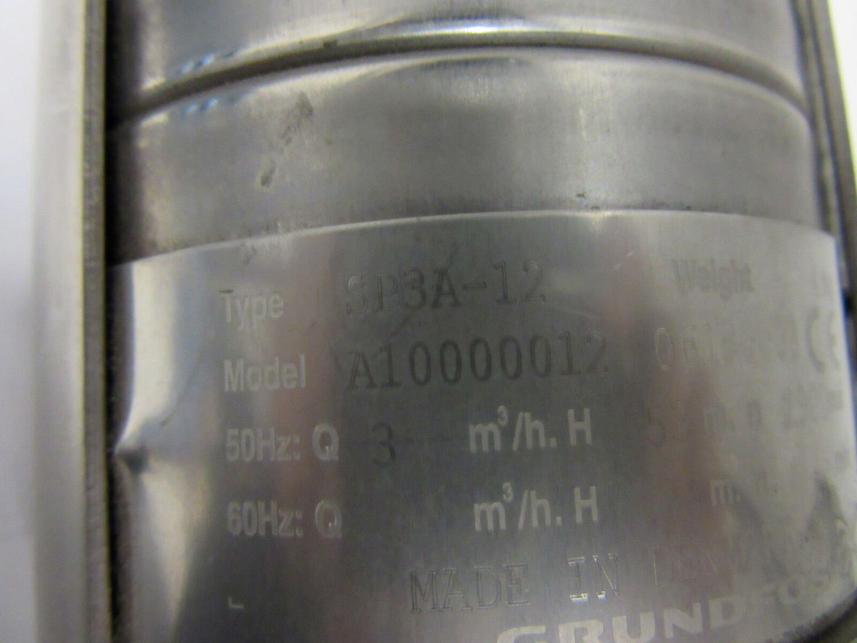Grundfos Type SP3A-12