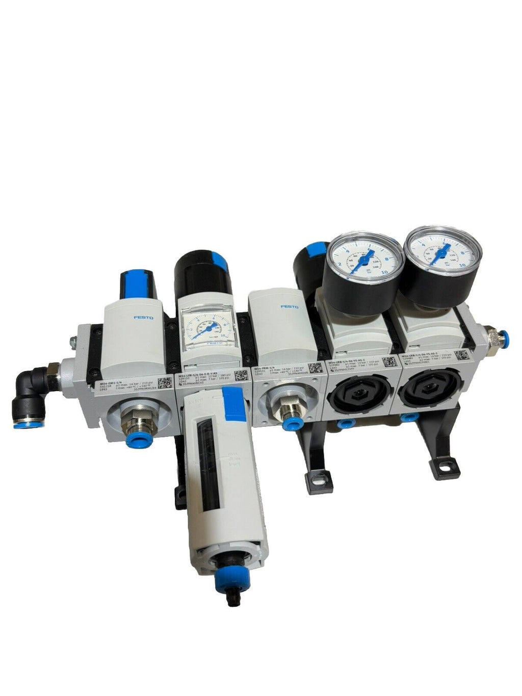 FESTO Wartungseinheit mit 541258, 529150, 529555, 529482 2pcs.