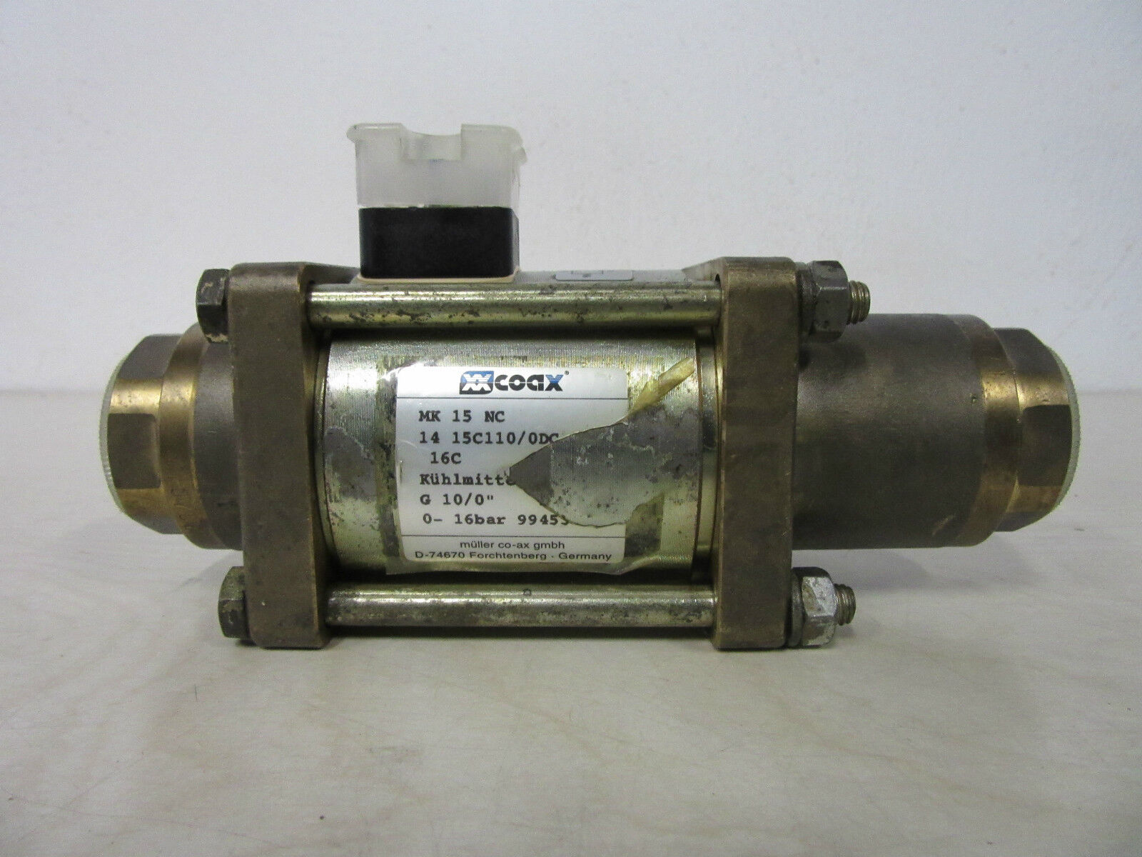 Coax MK 15 NC 0 - 16 bar - unused- 