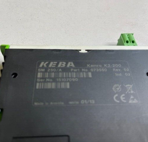 KEBA Kemro k2-200 SM 250/A Part No. 073550  SM20/A