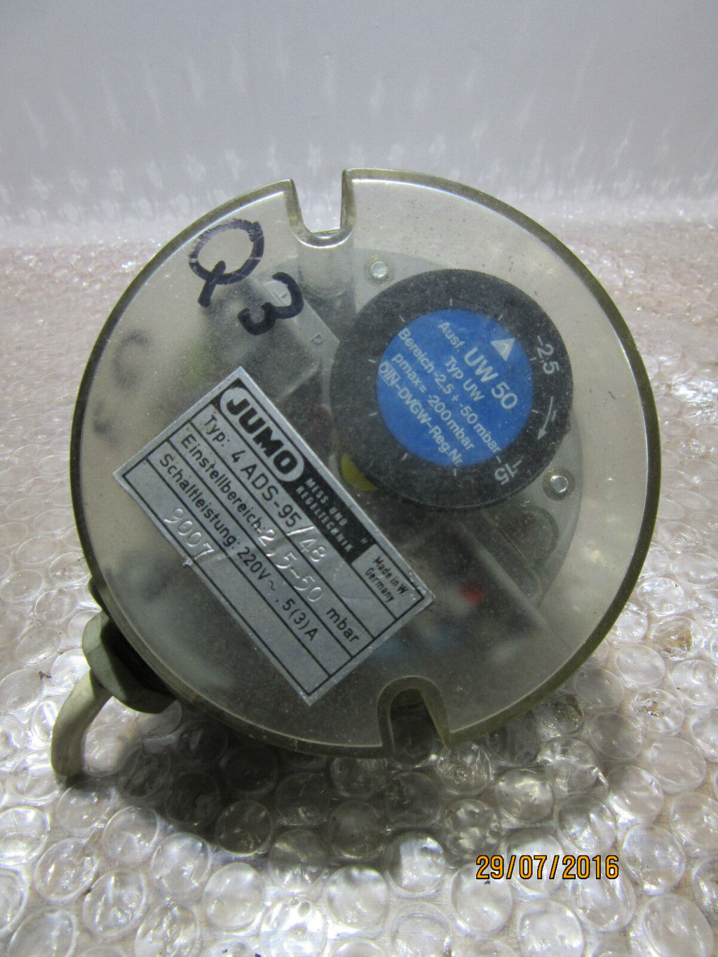 JUMO 4 ADS-95/48 Druckschalter - used -