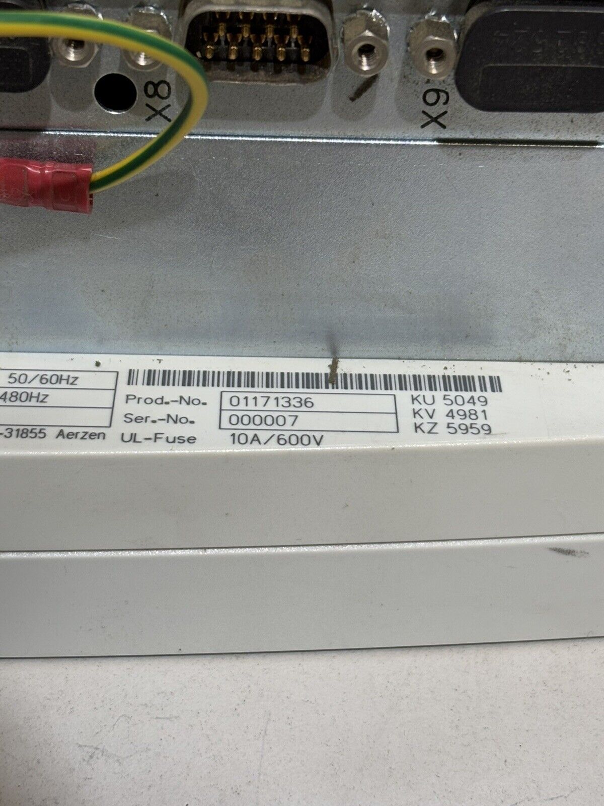 LENZE EVS9323-EP Frequenzumrichter ID.No. 00488425 Prod.No. 01171336