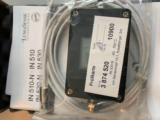  LumaSense IMPAC IN 530-N 3874520 Sensorkopf 10:1 10...30V DC Kabellänge 3m