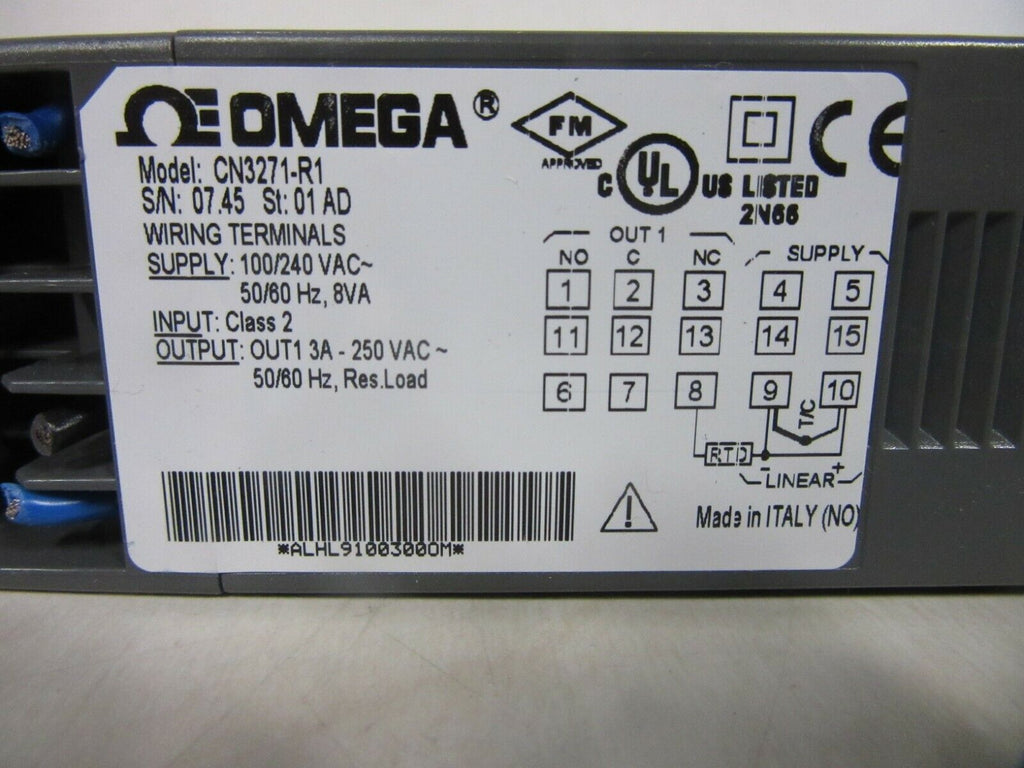Omega CN3271-R1 Temperature Controller