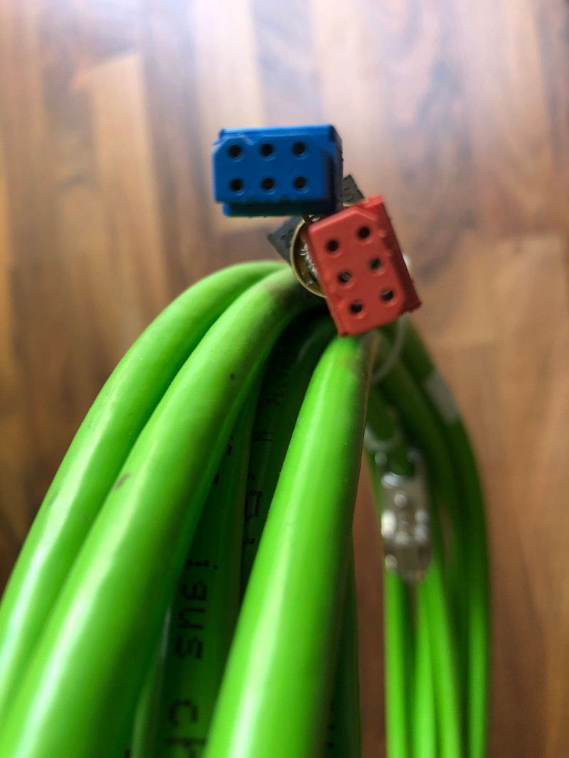 Kabel igus chainflex Länge: 6,6 m, Daten siehe Fotos: AWM Style 2502