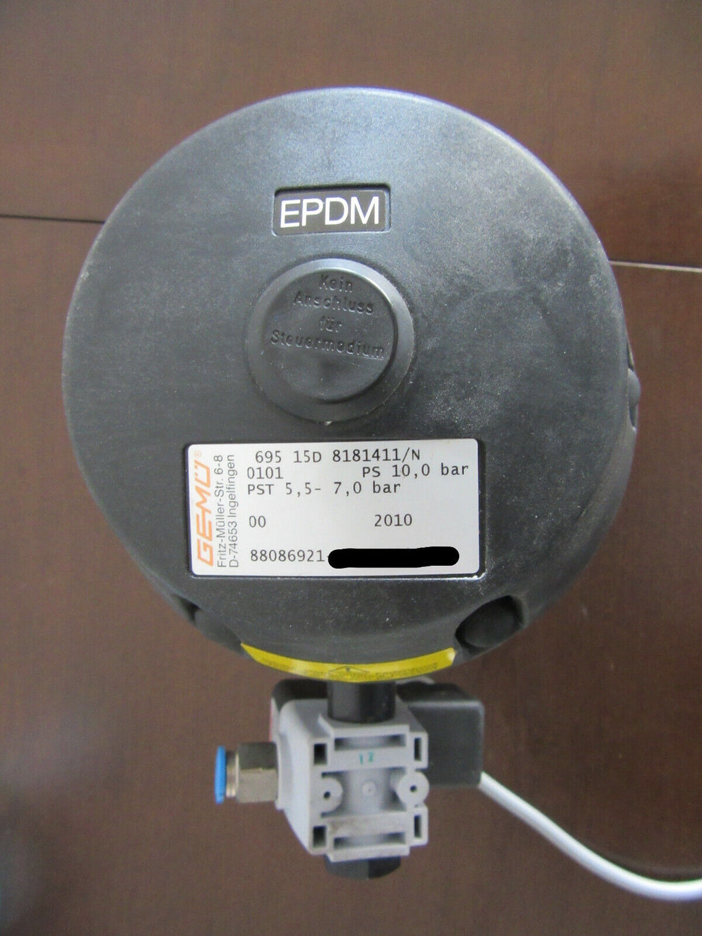 GEMÜ 695 15D 8181411 Membranventil mit GEMÜ TYPE 0324