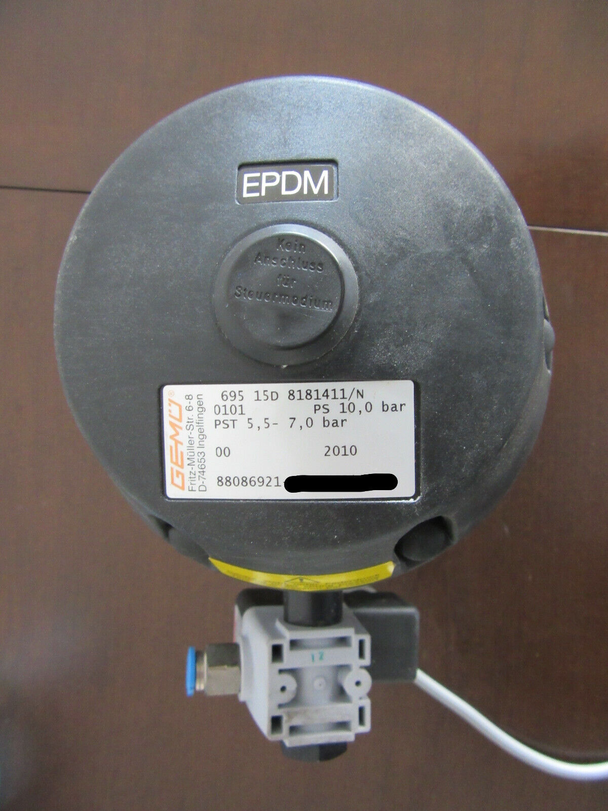 GEMÜ 695 15D 8181411 Membranventil mit GEMÜ TYPE 0324