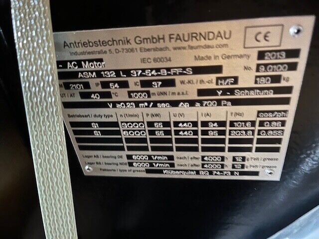 Faurndau AC motor ASM132 L 37-54-B-FF-S