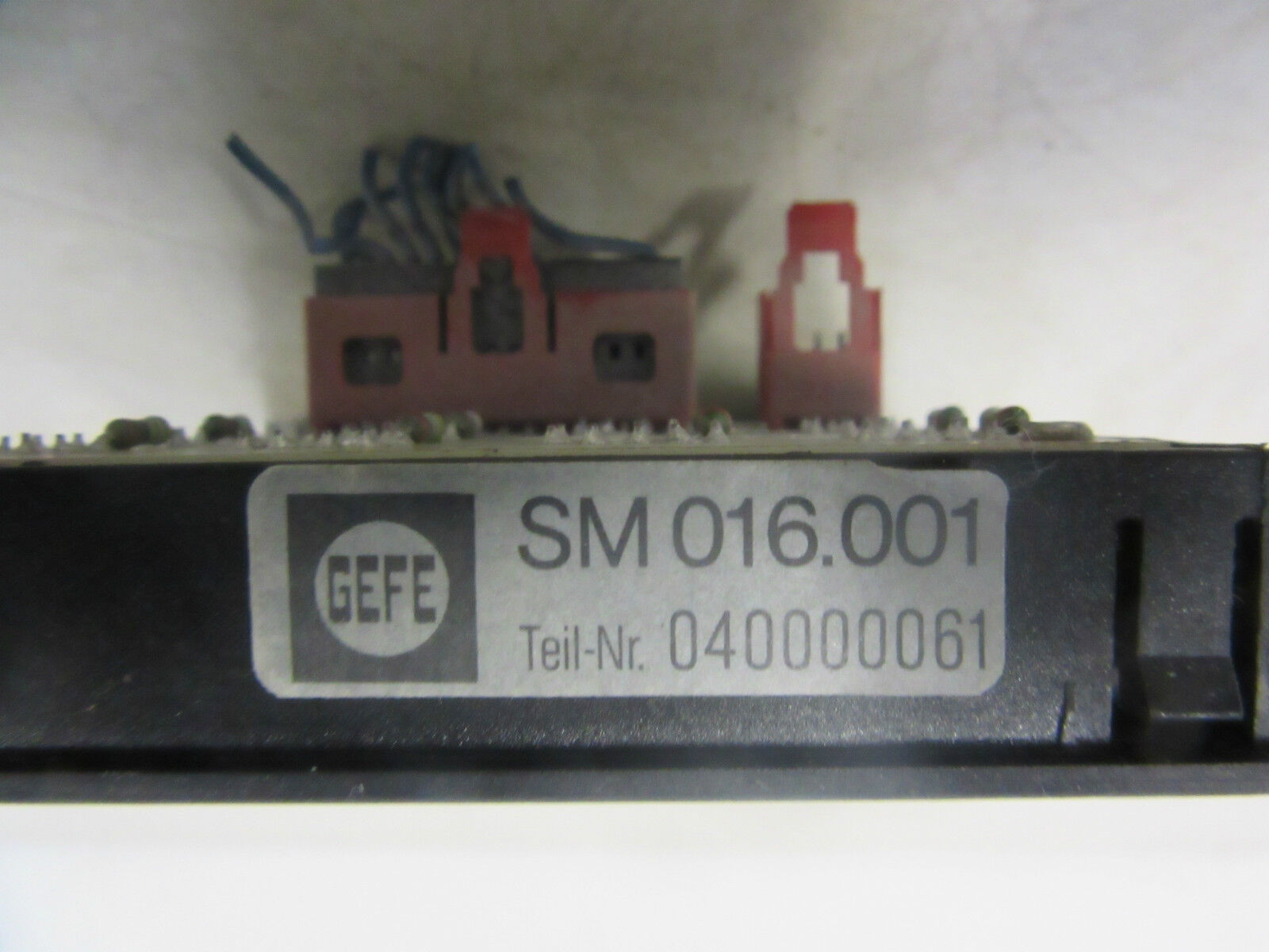 Gefe Bedienpanel SM 016.001 040000061 -used-