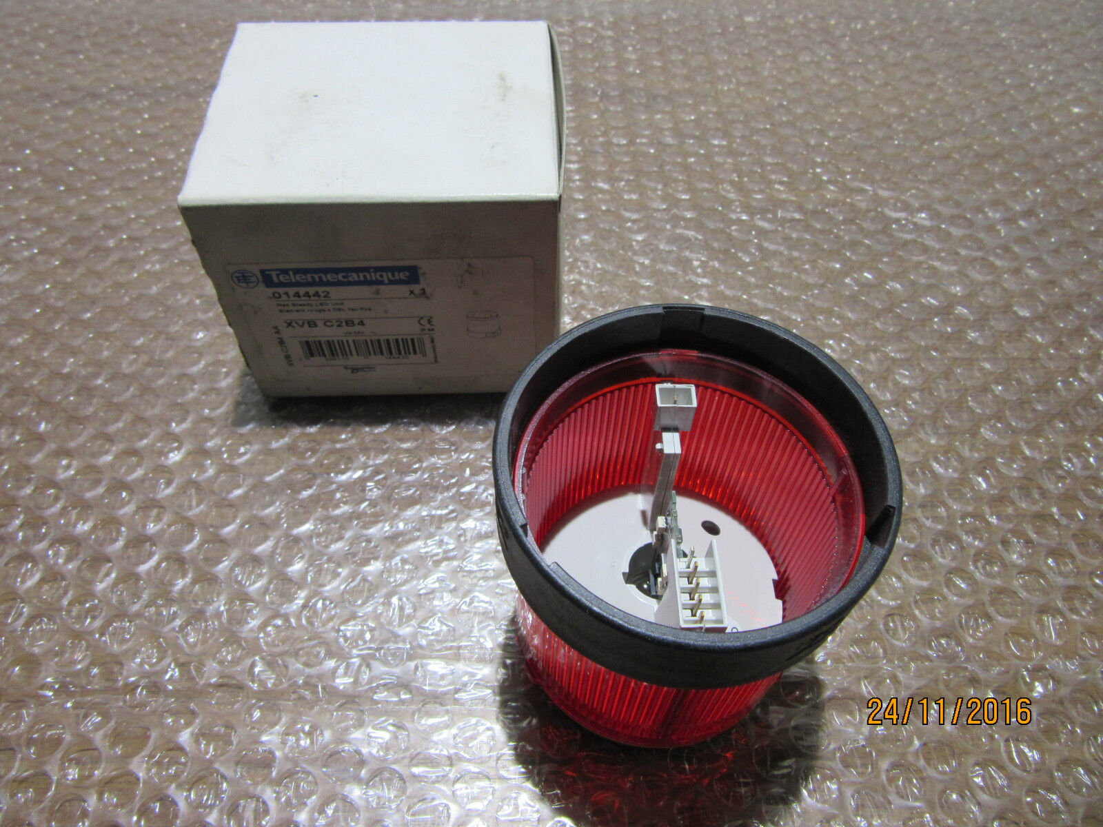 TELEMECANIQUE XVB C2B4 Red Steady LED Unit -unused-