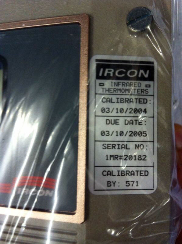 Mirage Ircon Infrared Thermometers
