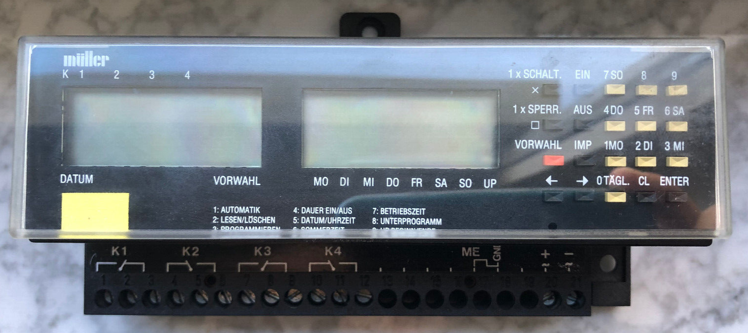 MÜLLER SC68.42 Schaltcomputer 4-Kanäle