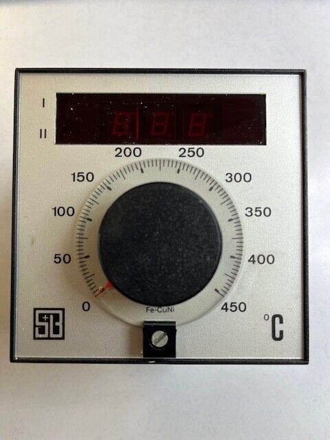 S+B  Temp. Regler TYP TQD 120A Art. Nr. 380059014 Geber FE-CUNI