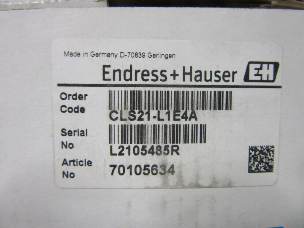 Endress+Hauser Condumax CLS-L1E4A Analog sensor