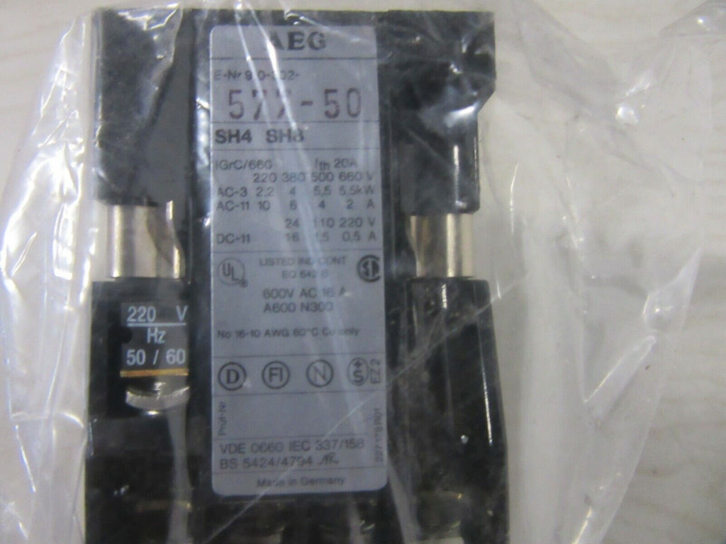 AEG Schütz / Contactor SH8.44 E