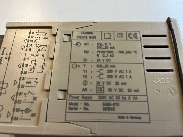 SAMSON TROVIS 6493-0111