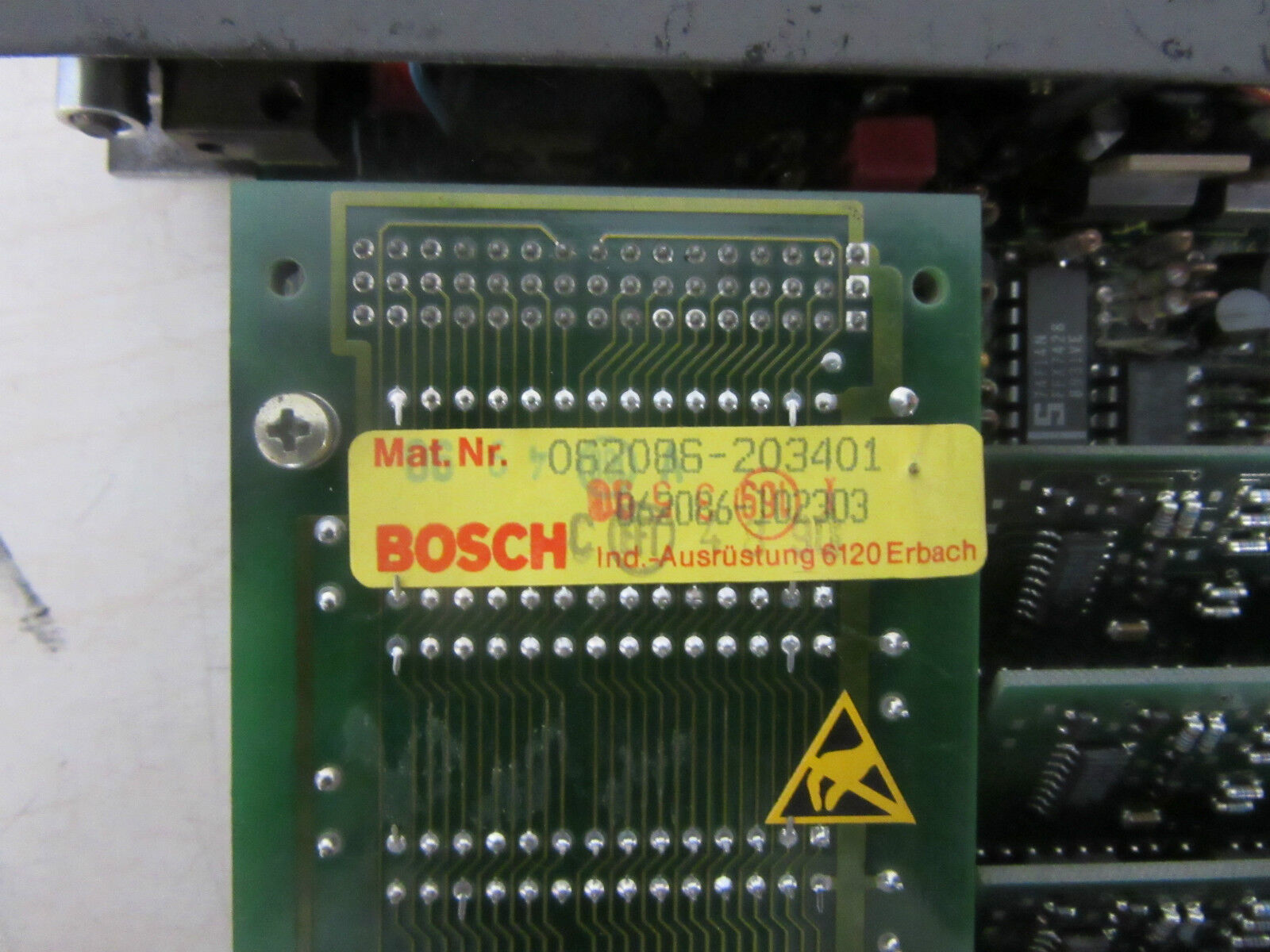 Bosch CNC EPROM-Modul Mat. Nr. 062823-105401 + 062086-203401