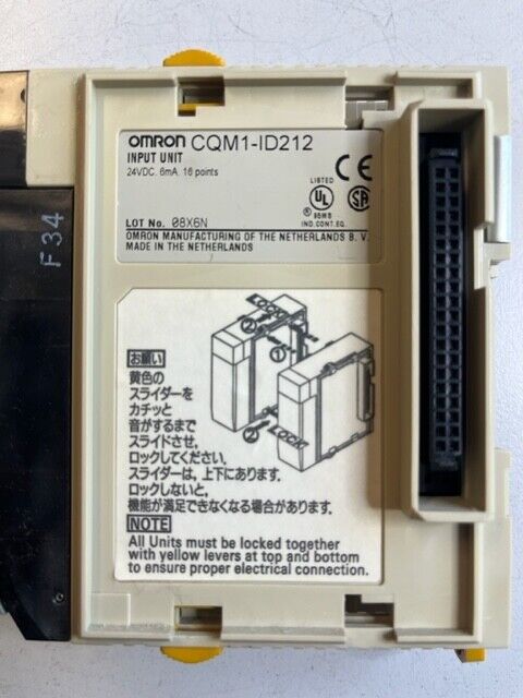 OMRON CQM1-ID212  input-Unit,