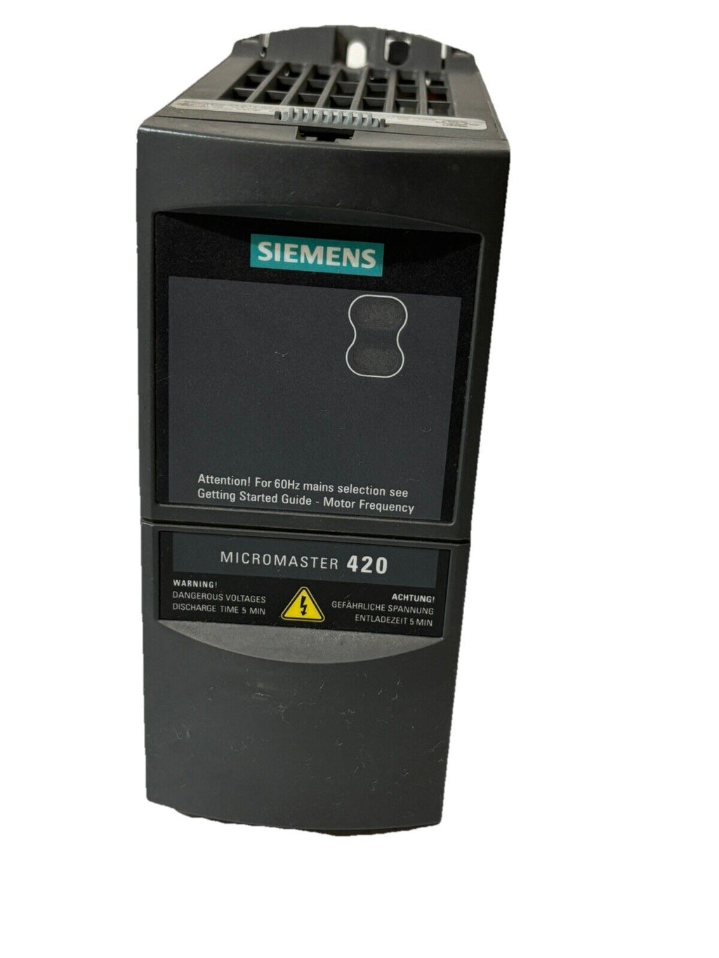 Siemens MICROMASTER 420 6SE6420-2AB17-5AA1 E-Stand D04/1.20