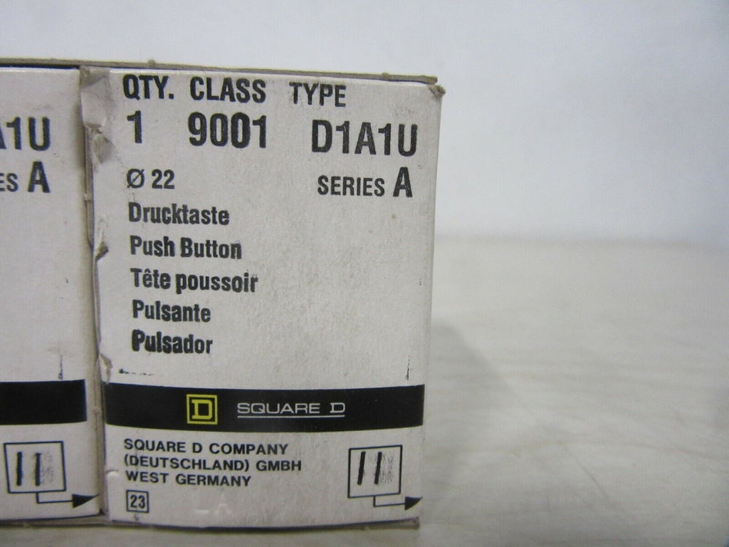 Square D 9001 D1A1U  Drucktaste -5Stück-