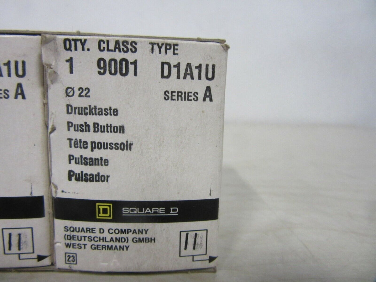Square D 9001 D1A1U  Drucktaste -5Stück-