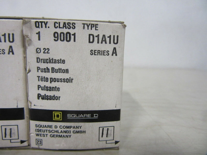 Square D 9001 D1A1U  Drucktaste -5Stück-