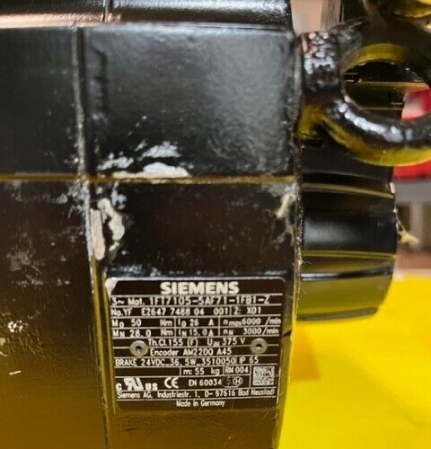 Siemens MOTOR 1FT 7105-5AF71-1FB1-Z BRAKE 24V-