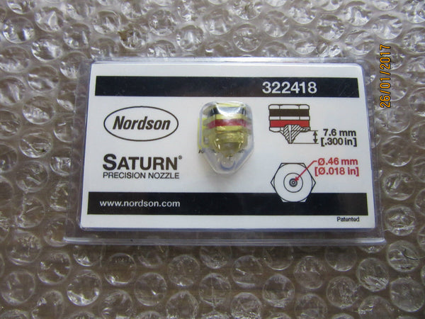 Nordson Saturn Precision Nozzle 322418 -unused-