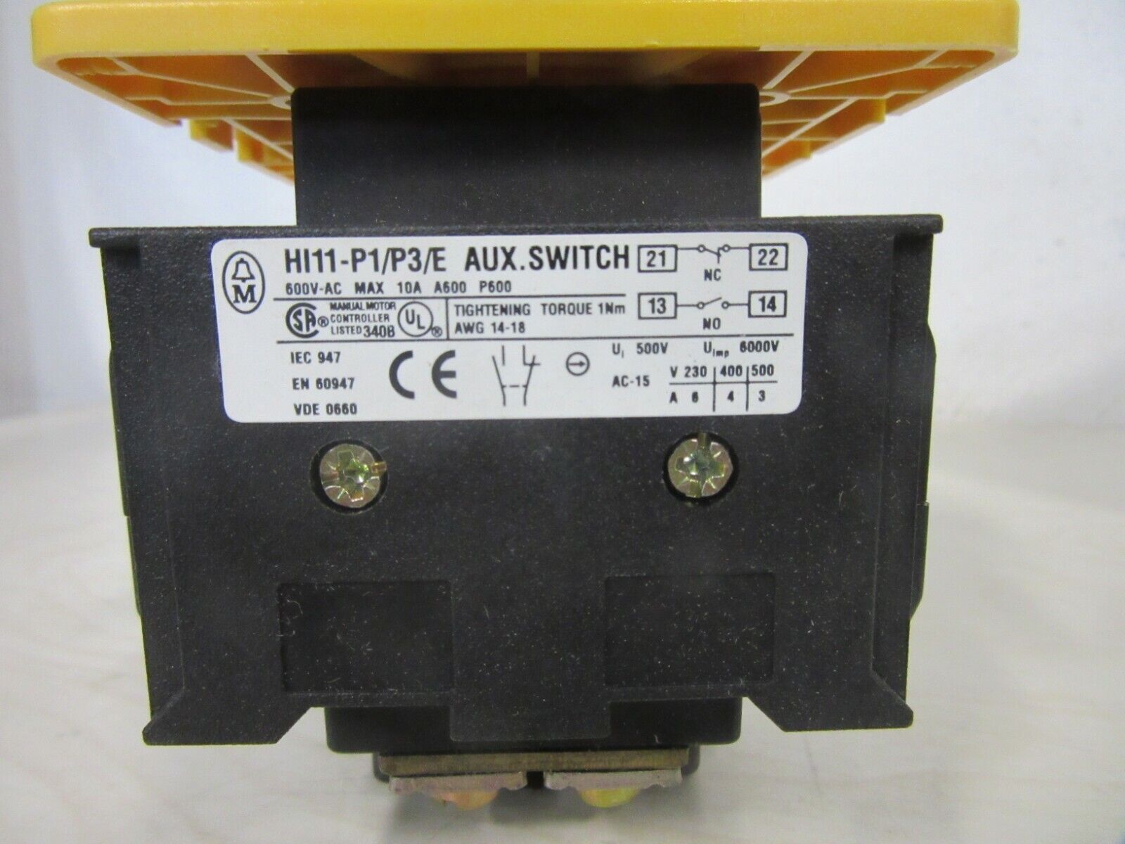  Moeller P3-63/EA/SVB/HI11 Hauptschalter