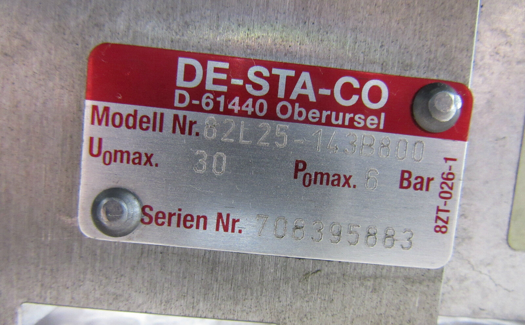 Destaco 82L25-143B800 6bar