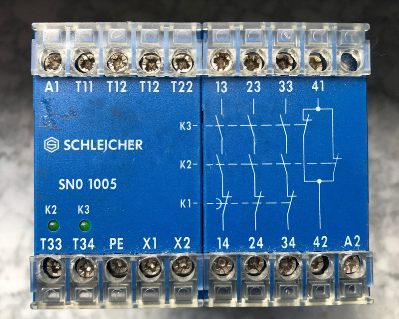 Schleicher SN01005  18810502 Sicherheitsrelais