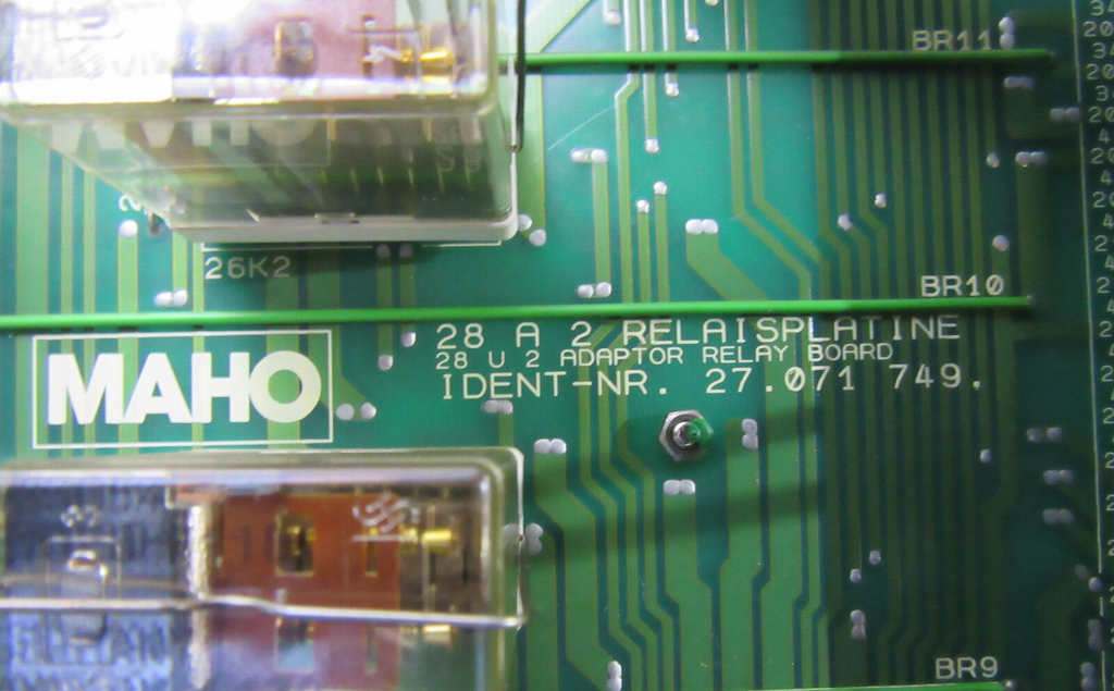 MAHO 28A2 Relaisplatine 27.071 749