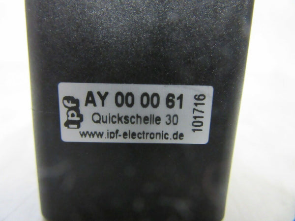 ipf electronic AY 00 00 61 zubehör sensor  Quickschelle  Ø30 rund
