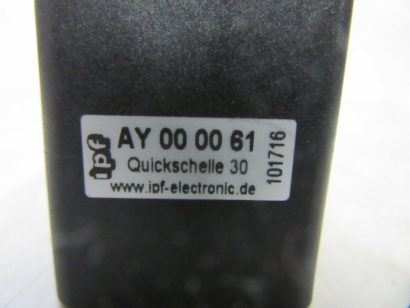 ipf electronic AY 00 00 61 zubehör sensor  Quickschelle  Ø30 rund