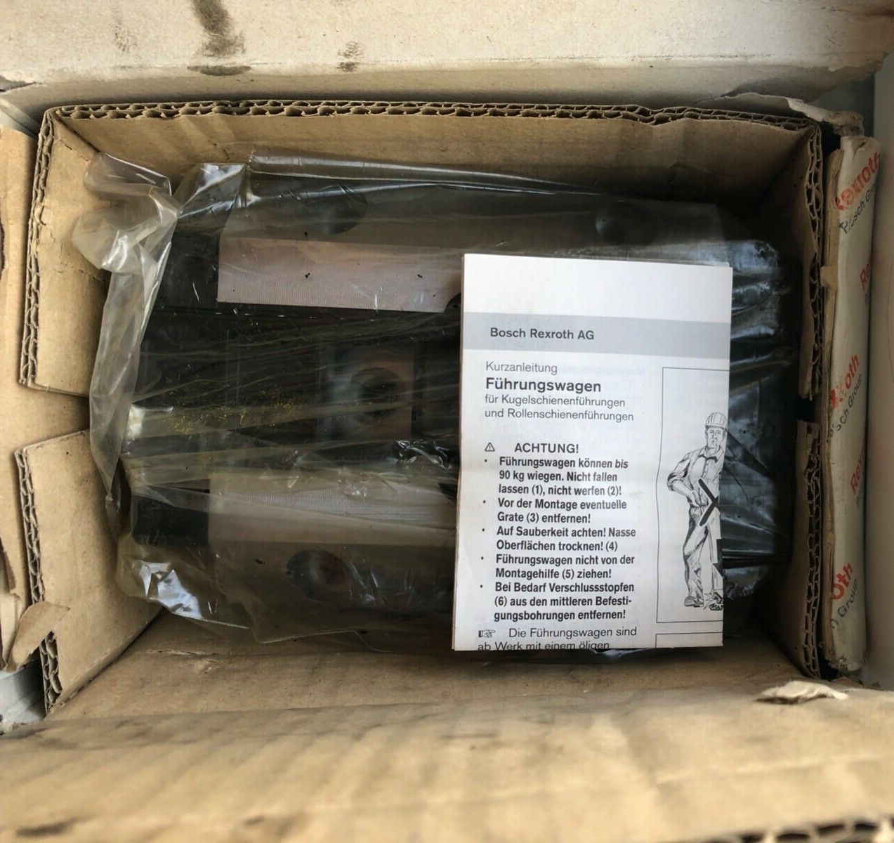 REXROTH R165349420 KUGELWAGEN CS, unused in OVP