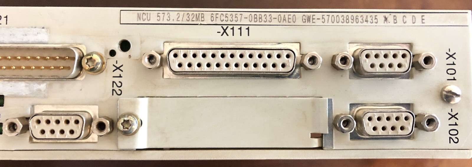 Siemens NCU 573.2/32MB 6FC5357-0BB33-0AE0 Einschubkarte Version C