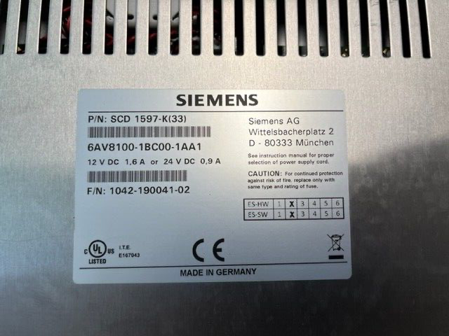 SIEMENS  6AV8100-1BC00-1AA1