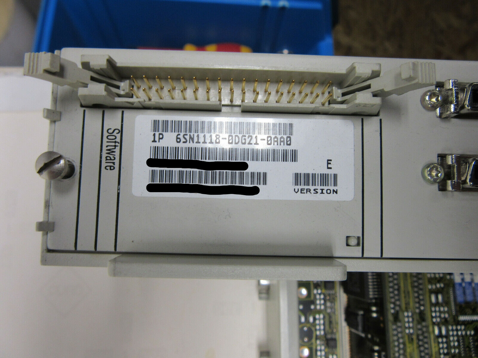 Siemens SIMODRIVE 6SN1118-0DG21-0AA0 Regeleinschub VERSION C