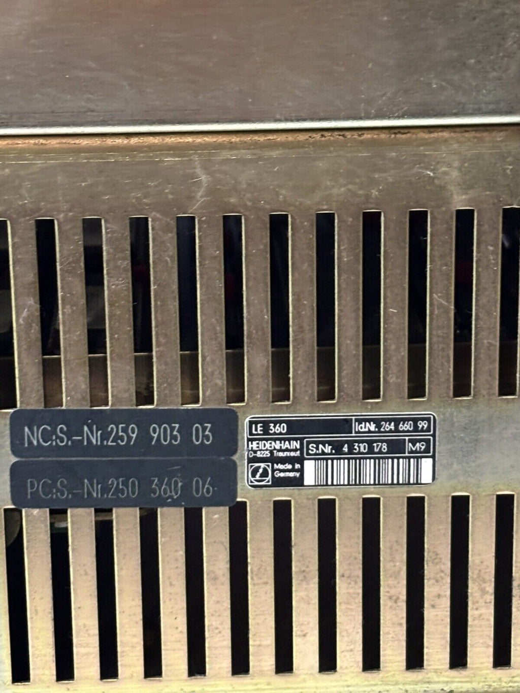 Heidenhain LE 360 ID Nr. 264 660 99 Steuerungs-Einheit +Rechner+Platine Control