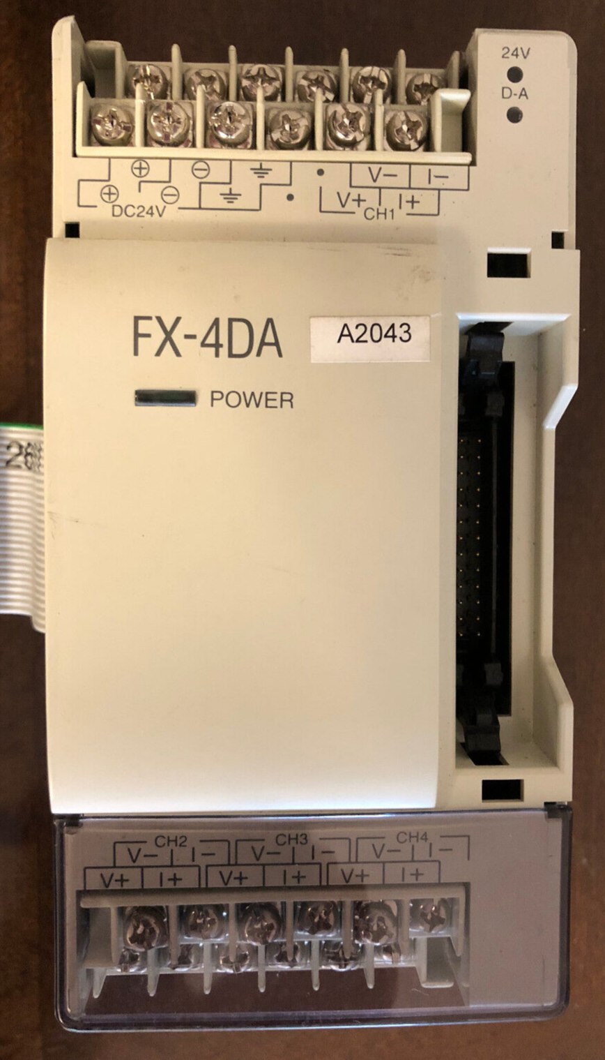 Mitsubishi Programmable Controller FX-4DA