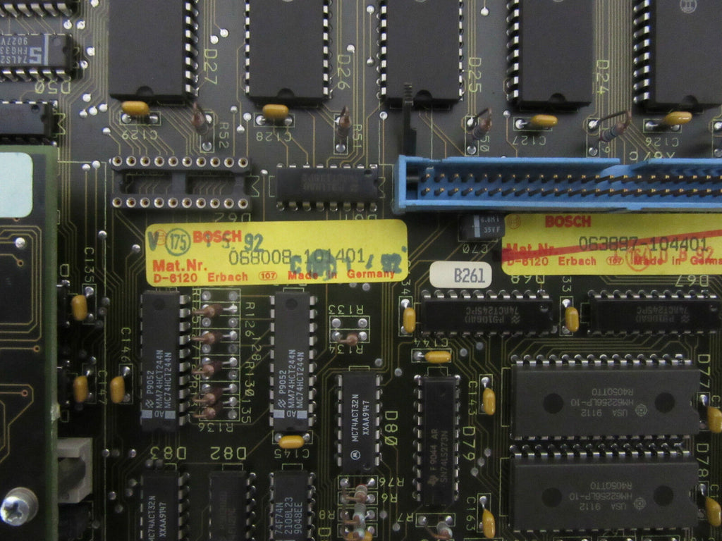 Bosch CNC Servo i Mat. Nr. 068008-101401 + 062858-104401 + 062704-202401