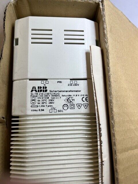 ABB SI-TR210-230/12KUG SICHERHEITSSTRANSFORMATOR