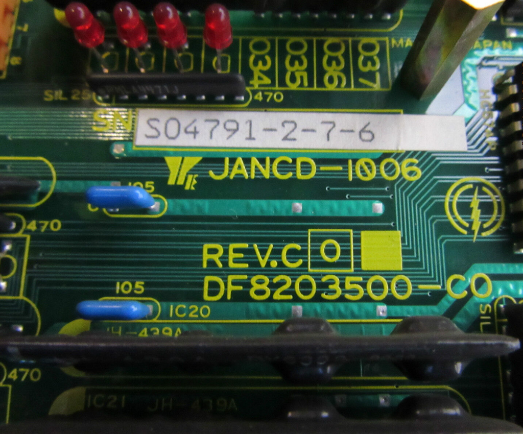 YASKAWA ELECTRIC JANCD-1006 DF8203500-C0 Leiterplatte