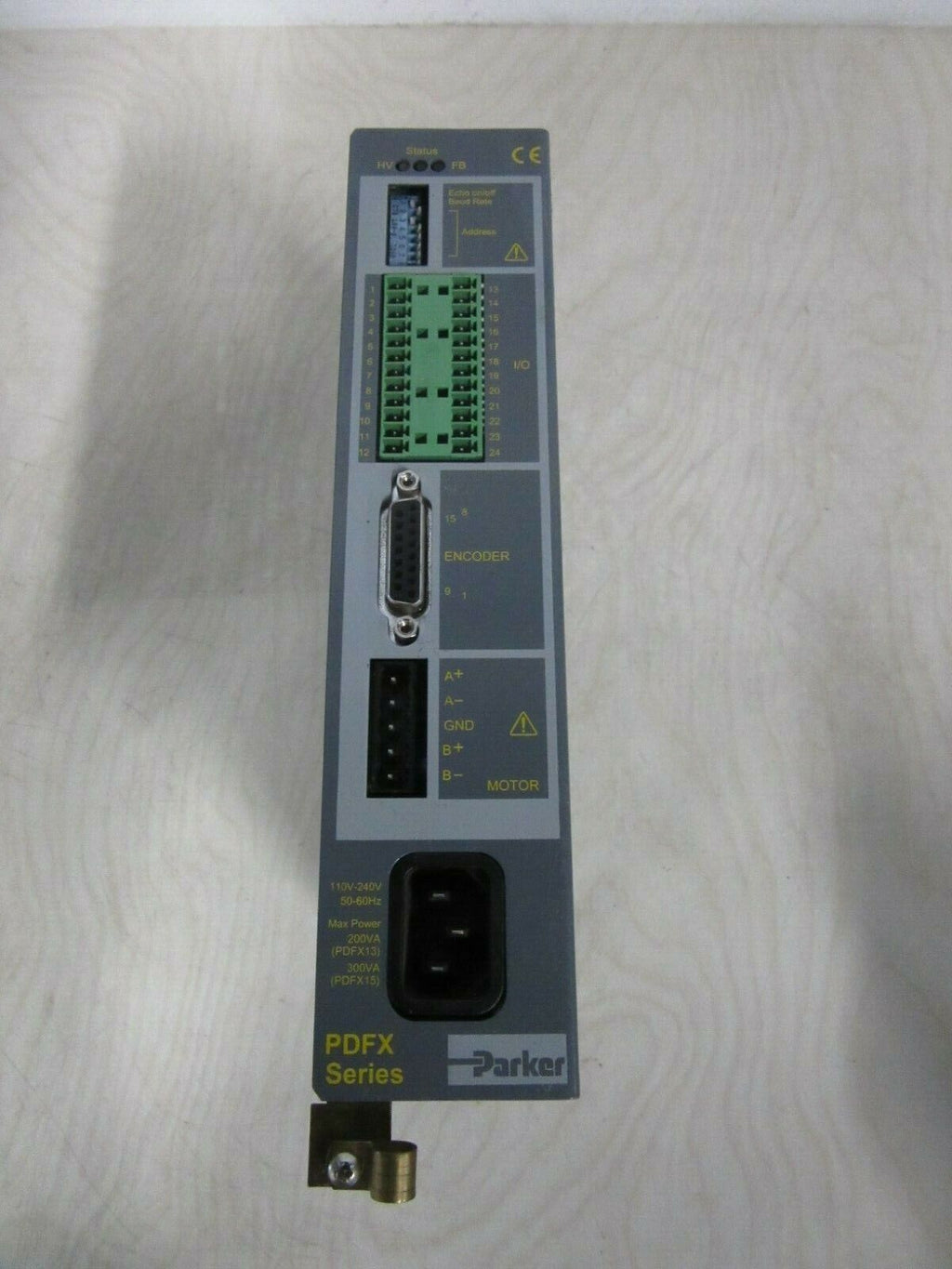 Parker Electromechanical Division Motorsteuerung PDFX15-D