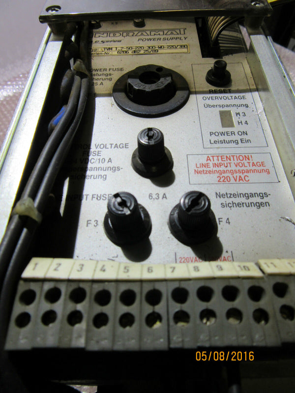 INDRAMAT Power Supply TVM 1.2-50-220-300-WO-220/380 - used -