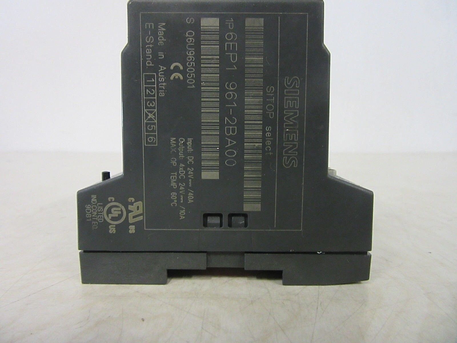 Siemens SITOP select 6EP1 961-2BA00